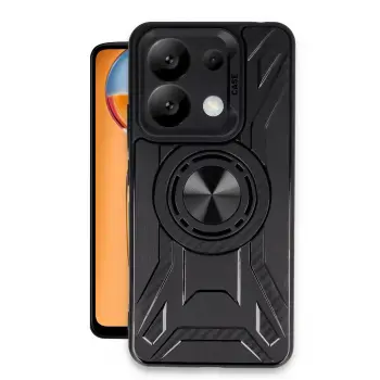 Lopard Xiaomi Redmi Note 13 4g Kılıf Lincoln Silikon - Siyah