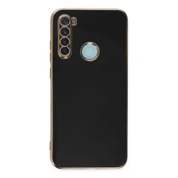 Lopard Xiaomi Redmi Note 8 Kılıf Volet Silikon - Siyah