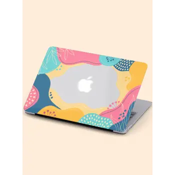 Macbook Air (M1) Kılıf 13.3 inç A1932-A2179-A2337 2020/2021 Şeffaf Sert Kapak Koruma Macos-22 Soft pembe, Turkuaz, Lacivert
