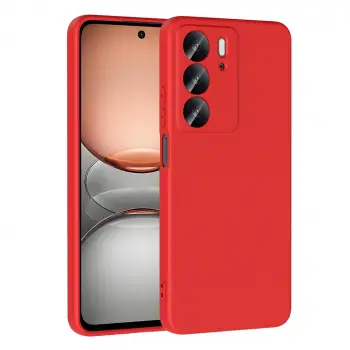 Realme C75 Kılıf Lopard Içi Kadife Lansman Yumuşak Mara Silikon Kapak