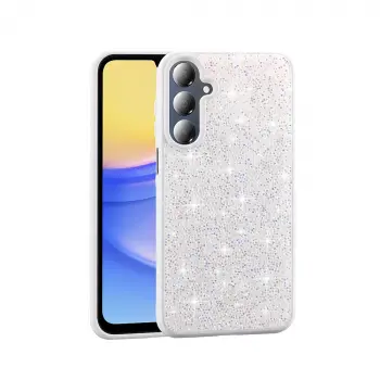 Samsung Galaxy A26 Kılıf Parlak Taşlı Tasarım Lopard Pırlanta Kapak