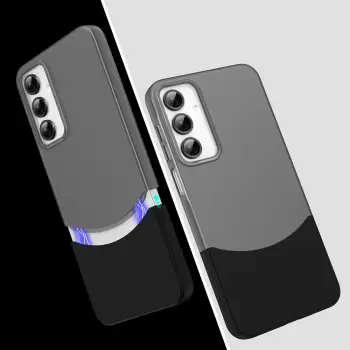 Samsung Galaxy A35 Kılıf Mıknatıslı Lopard Duble Kapak
