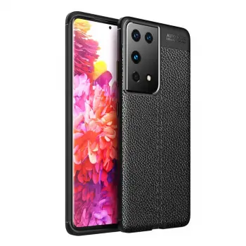 Samsung Galaxy S21 Ultra Kılıf Lopard Kamera Korumalı Deri Orjinal Görünümlü Kapak Niss