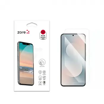 Samsung Galaxy S25 Fe Uyumlu Esnek Kırılmaz Blue Nano Ekran Koruyucu