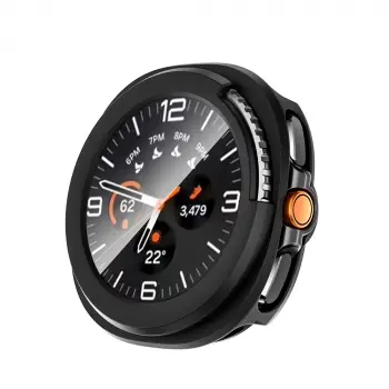 Samsung Galaxy Watch 8 Classic 46mm Sert Pc Kasa Ve Ekran Koruyucu Lopard Watch Gard 39