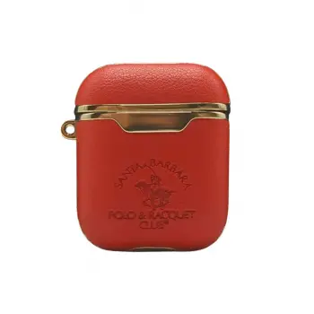 Santa Barbara Polo Racquet Club Airpods 2 (2.nesil) Amaury Kılıf - Kırmızı