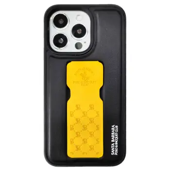 Santa Barbara Polo Racquet Club İphone 13 Pro Parker Stand Kapak - Sarı