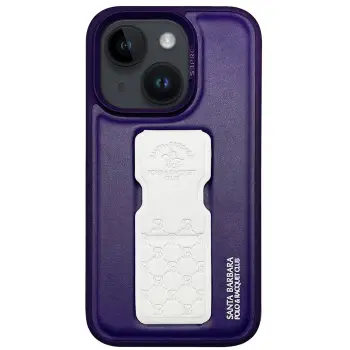 Santa Barbara Polo Racquet Club İphone 14 Parker Stand Kapak - Beyaz