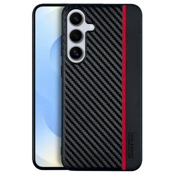 Santa Barbara Polo Racquet Club Samsung Galaxy S25 Plus Hazel Karbon Kapak - Siyah