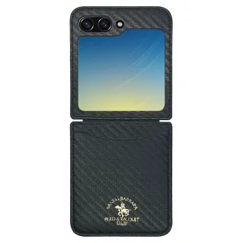 Santa Barbara Polo Racquet Club Samsung Galaxy Z Flip 6 Kent Kapak - Siyah