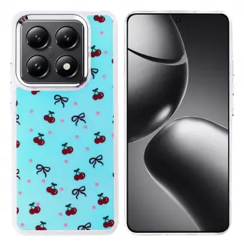 Xiaomi 14t Pro Kılıf Airbag Tasarımlı Lopard Hadra Kapak