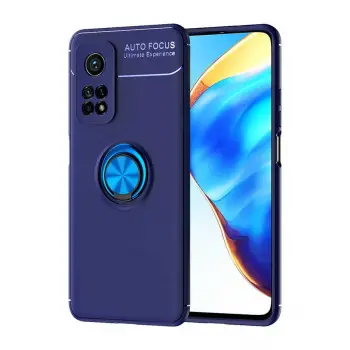 Xiaomi Mi 10T Pro 5G Kılıf Lopard Kamera Korumalı Yüzüklü Standlı Koruyucu Orjinal Kalite Ravel