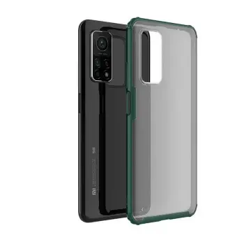 Xiaomi Mi 10T Pro 5G Kılıf Lopard Military Armor Köşe Korumalı Mat Sırt Ince Lüks Kapak Volks