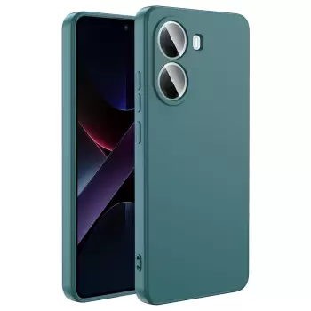 Xiaomi Poco X7 Pro Kılıf Lopard Içi Kadife Lansman Yumuşak Mara Silikon Kapak