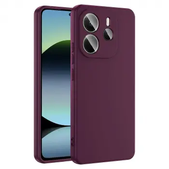 Xiaomi Redmi Note 14 4g Kılıf Lopard Içi Kadife Lansman Yumuşak Mara Silikon Kapak