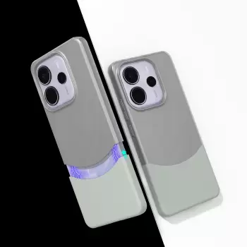 Xiaomi Redmi Note 14 5g Kılıf Mıknatıslı Lopard Duble Kapak