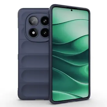 Xiaomi Redmi Note 14 Pro 4g Kılıf Esnek Tpu Oyuklu Arka Yüzey Tasarımlı Lopard Etnik Silikon Kapak