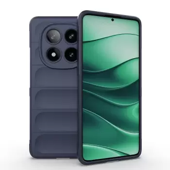 Xiaomi Redmi Note 14 Pro 5g Kılıf Esnek Tpu Oyuklu Arka Yüzey Tasarımlı Lopard Etnik Silikon Kapak