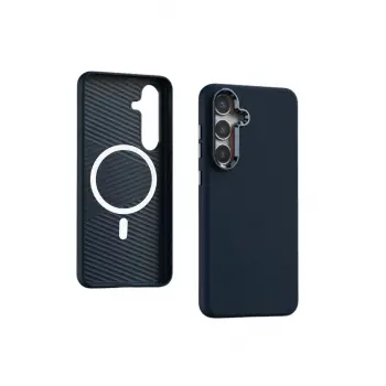 Yesido Samsung Galaxy S24 Pc09 Elegance Deri Magsafe Kapak - Lacivert