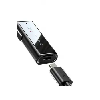 Yesido Yau41 3.5mm Aux Çıkışlı Mikrofonlu Bluetooth Araç Kiti - Siyah