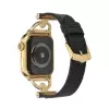 ​​​Apple Watch Ultra 49mm Kordon KRD-53 Deri Strap Kayış