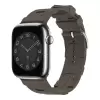 Apple Watch 46mm Kordon - 10. Nesil KRD-92 Şık ve Dayanıklı Silikon Kordon