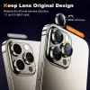 iPhone 16 Pro Lens Kamera Koruyucu Premium Safir Parmak İzi Bırakmayan CL-12