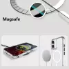 iPhone 16 Kılıf Magsafe Şarj Özellikli T-max Magsafe Şeffaf Kamera Korumalı Kapak