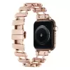 KRD-96 Sağlam Metal Kordon - Apple Watch 46mm (10. Seri) Uyumlu