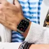 Apple Watch 46mm 10.Nesil Metal Snake Kordon - KRD-63 ile Tarzınızı Yansıtın