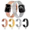 ​​​Apple Watch 46mm Series 10 Kordon KRD-79 Metal Strap Kayış