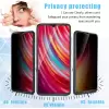 Samsung Galaxy M22 Hayalet Gizlemeli 5d Privacy Temizlik Kiti Ekran Koruyucu Gizli Cam