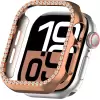 Apple Watch 10 Serisi 42mm Taşlı Kılıf Sert Pc Kasa Koruma Kasa Koruyucu Gard 05