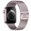 Apple Watch 38mm Metal İnce Spor Premium Hasır Kordon Krd-121