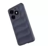 Tecno Spark 20 Kılıf Esnek Tpu Oyuklu Arka Yüzey Tasarımlı Lopard Etnik Silikon Kapak