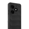 Tecno Spark 20 Kılıf Esnek Tpu Oyuklu Arka Yüzey Tasarımlı Lopard Etnik Silikon Kapak