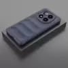 Xiaomi Redmi Note 14 Pro 5g Kılıf Esnek Tpu Oyuklu Arka Yüzey Tasarımlı Lopard Etnik Silikon Kapak