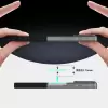 Apple İphone 16 Pro Kılıf Magsafe Şarj Duble 1.7mm Kapak Kart Bölmeli Lacivert Siyah Gri Renkleriyle