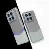 Xiaomi 14t Kılıf Magsafe Şarj Duble 1.7mm Kapak Kart Bölmeli Lacivert Siyah Gri Renkleriyle