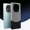 Xiaomi Redmi Note 14 Pro Plus Kılıf Magsafe Şarj Duble 1.7mm Kapak Kart Bölmeli Lacivert Siyah Gri Renkleriyle