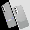 Samsung Galaxy A16 Kılıf Magsafe Şarj Kartlıklı Mıknatıslı Duble 1.7mm Kapak Kart Bölmeli Lacivert Siyah Gri Renkleriyle