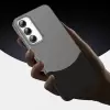 Samsung Galaxy A16 Kılıf Magsafe Şarj Kartlıklı Mıknatıslı Duble 1.7mm Kapak Kart Bölmeli Lacivert Siyah Gri Renkleriyle