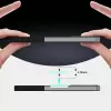 Samsung Galaxy A16 Kılıf Magsafe Şarj Kartlıklı Mıknatıslı Duble 1.7mm Kapak Kart Bölmeli Lacivert Siyah Gri Renkleriyle