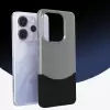 Xiaomi Redmi Note 14 5g Kılıf Magsafe Şarj Kartlıklı Mıknatıslı Duble 1.7mm Kapak Kart Bölmeli Lacivert Siyah Gri Renkleriyle