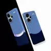 Xiaomi Redmi Note 13 Pro 4g Kılıf Magsafe Şarj Duble 1.7mm Kapak Kart Bölmeli Lacivert Siyah Gri Renkleriyle
