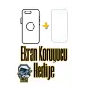 Xiaomi Redmi Note 14 Pro 4g Kılıf + 9h Ekran Koruyucu Set Kamera Lens Korumalı Şeffaf Parlak Kenar Logo Açık Omega Kapak Mavi Siyah Gold Renk