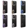 Xiaomi Redmi Note 14 5g Kılıf + 9h Ekran Koruyucu Set Kamera Lens Korumalı Şeffaf Parlak Kenar Logo Açık Omega Kapak Mavi Siyah Gold Renk