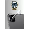 Apple iPad Pro11/13 2024, Pro 12.9/11 Inch (2022/2021/2020) Siyah Çerçeveli Lens Koruma Parlak Renkli Kamera Koruyucu 0.5mm  İnce Cam 3d kamera cam