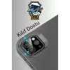 Apple iPad Pro11/13 2024, Pro 12.9/11 Inch (2022/2021/2020) Siyah Çerçeveli Lens Koruma Parlak Renkli Kamera Koruyucu 0.5mm  İnce Cam 3d kamera cam