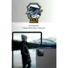 Apple iPad Pro11/13 2024, Pro 12.9/11 Inch (2022/2021/2020) Siyah Çerçeveli Lens Koruma Parlak Renkli Kamera Koruyucu 0.5mm  İnce Cam 3d kamera cam